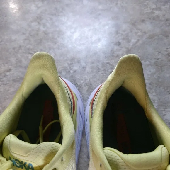 Hoka One One Clifton 8 Yellow Running Shoes Womens 8 B 1119394YPSC *Barely Worn. - Picture 8 of 9